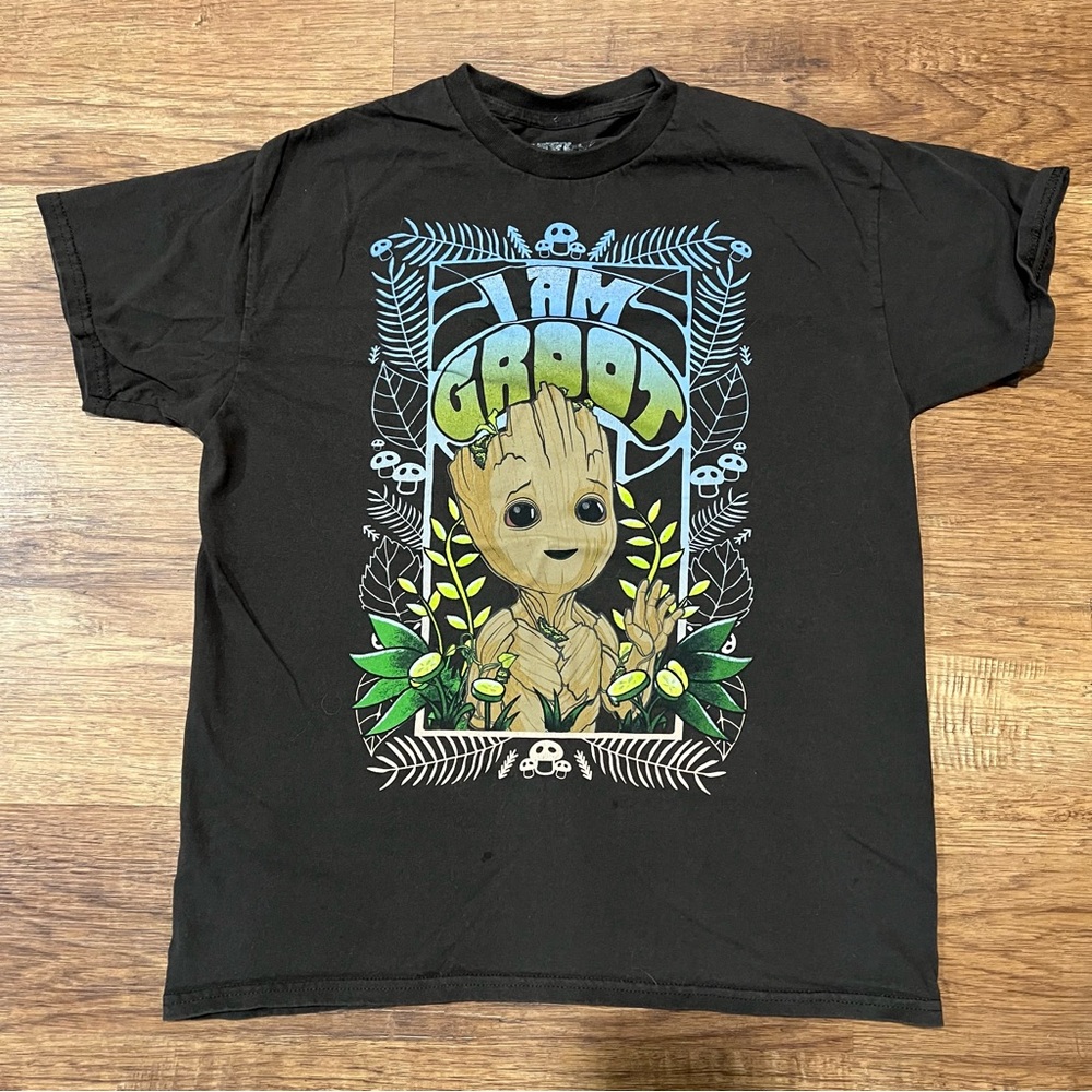 I am Groot Marvel Unisex Tshirt Size Medium